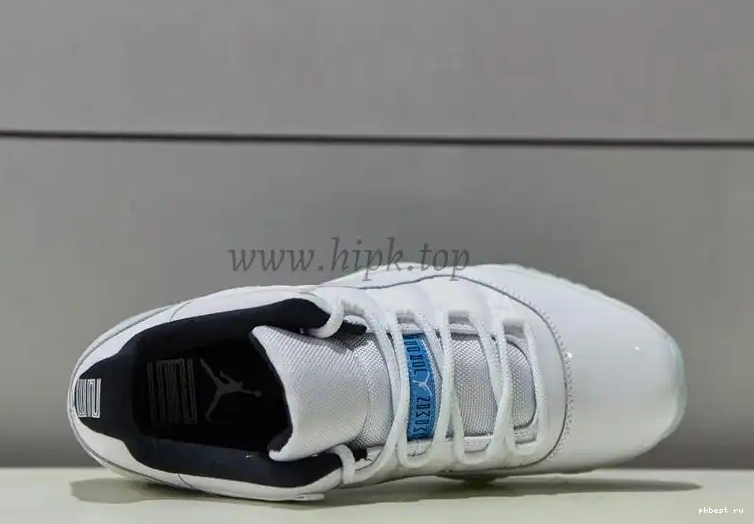 Low Air Authentic Jordan 11 Columbia 0613